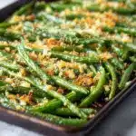 Roasted Parmesan Green Beans Recipe