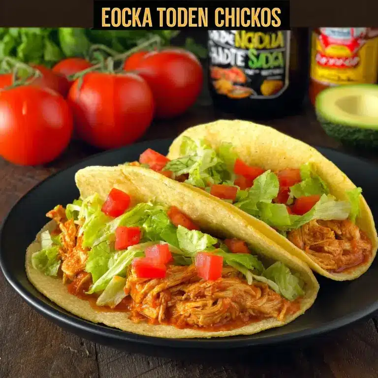 Chicken Enchilada Tacos Recipe