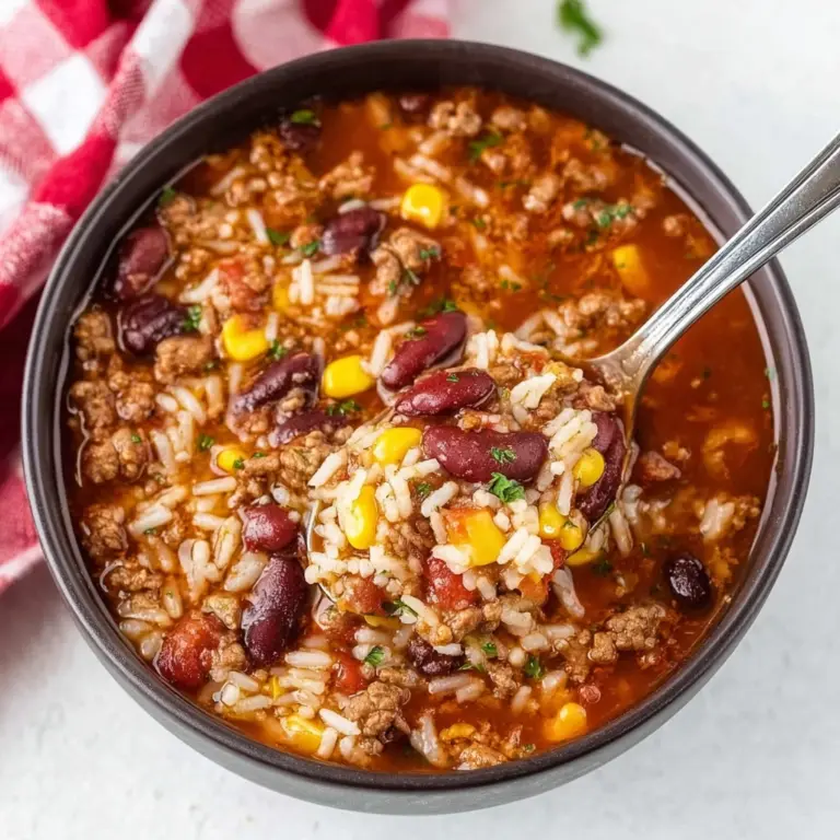 Crock Pot Taco Rice Soup Recipe