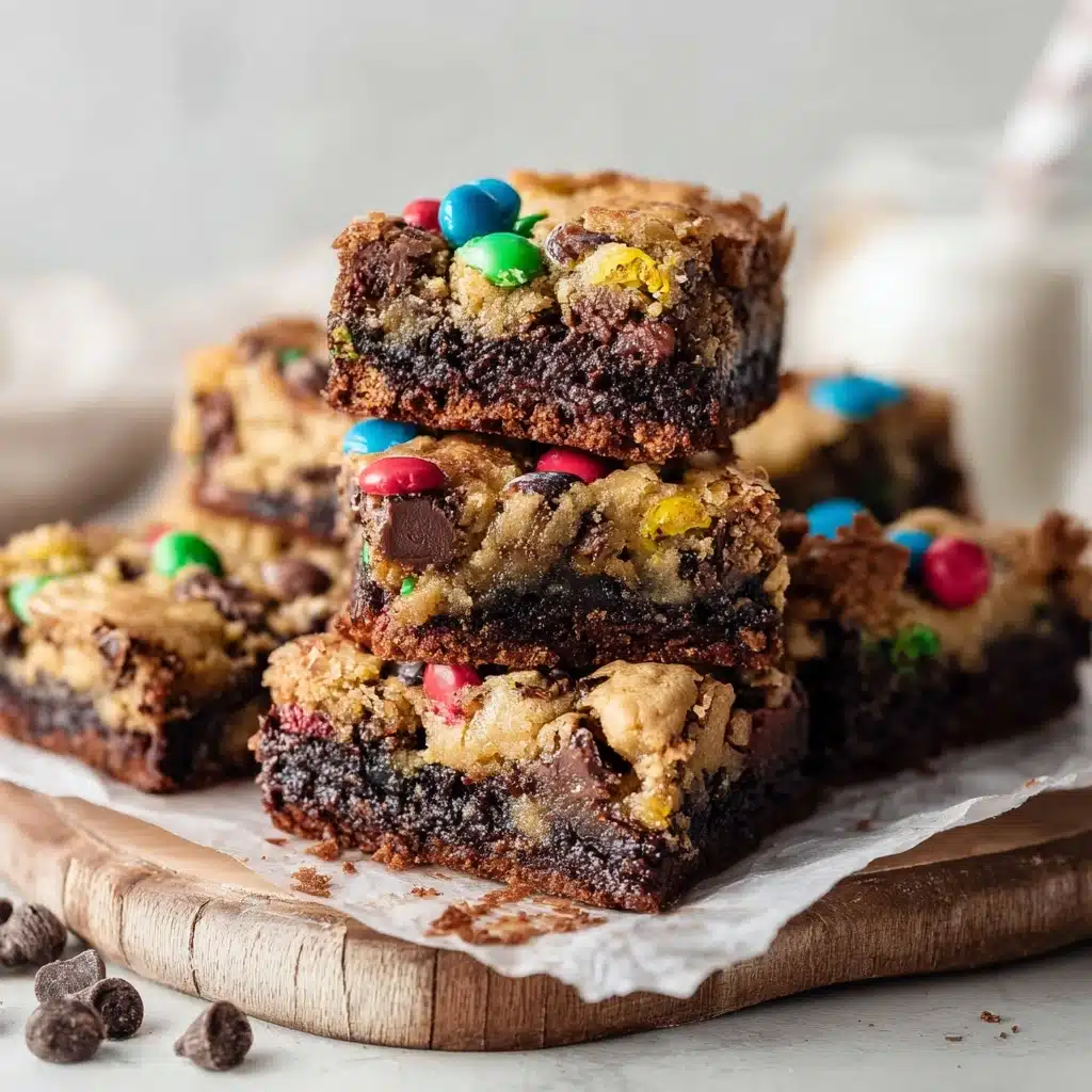 Monster Cookie Fudgy Brownies Recipe