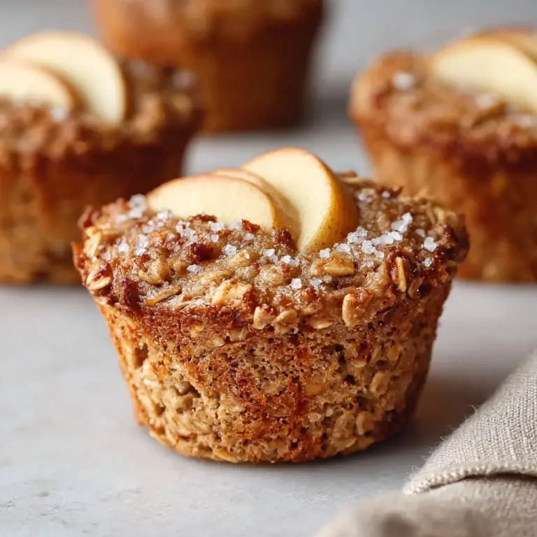 Tasty Baked Apple Cinnamon Oatmeal Cups Recipe
