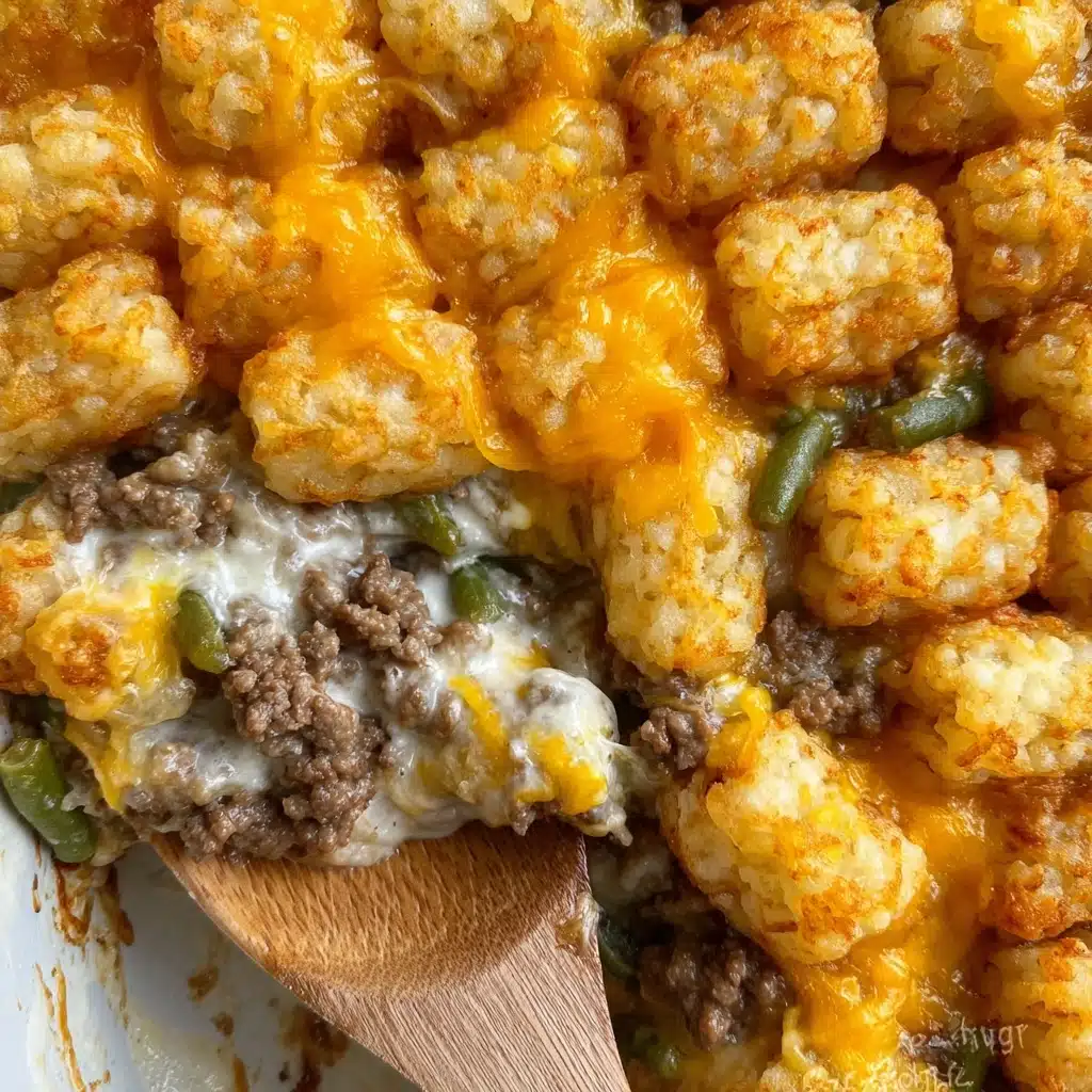 Easy Cheesy Tater Tot Casserole Recipe