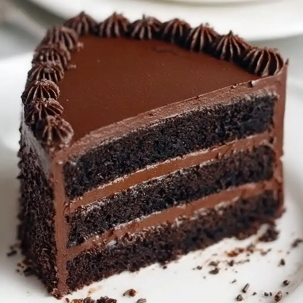 Decadent Chocolate Cake Recipe - Recipe Image