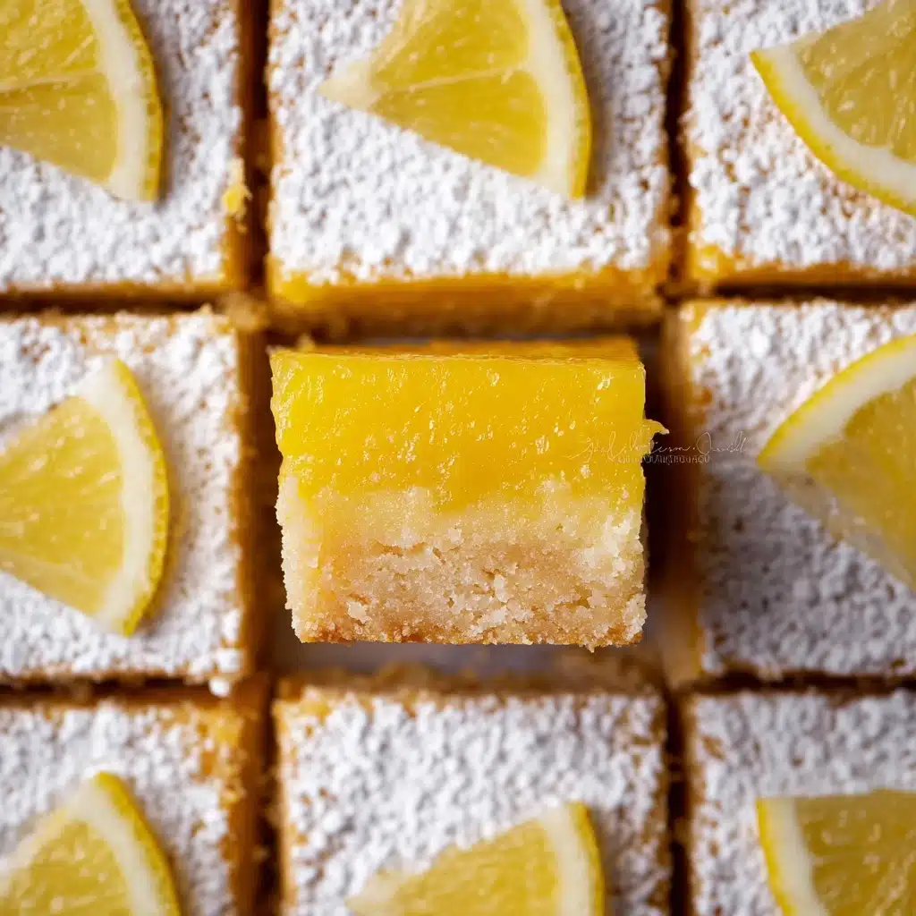 Super Easy Lemon Bars Recipe - Recipe Image
