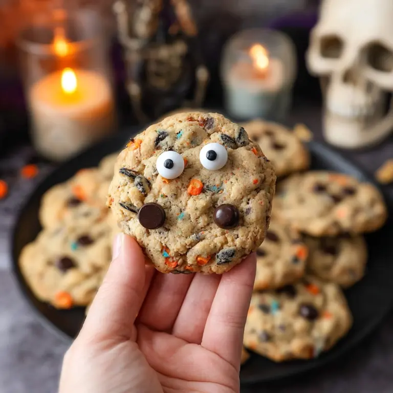 Easy Halloween Chocolate Chip Cookies Recipe