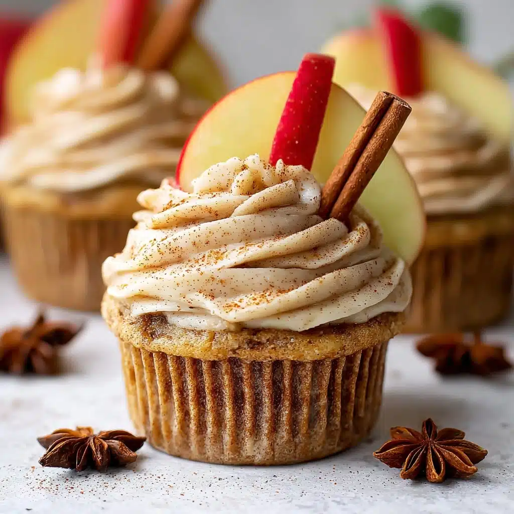 Cinnamon Apple Cider Cupcakes - Alrightwithme Recipe