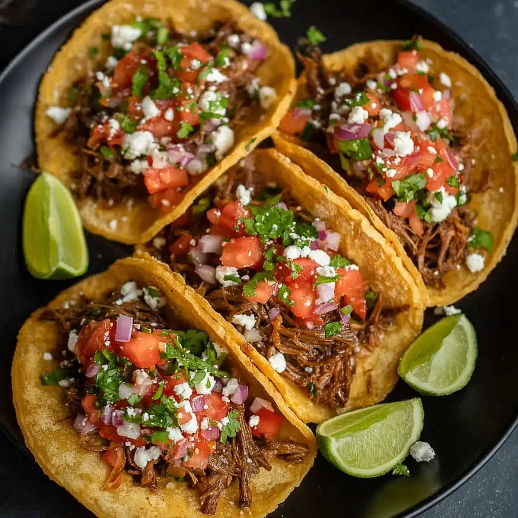 Crock pot Carne Asada Street Tacos Recipe - Recipe Image