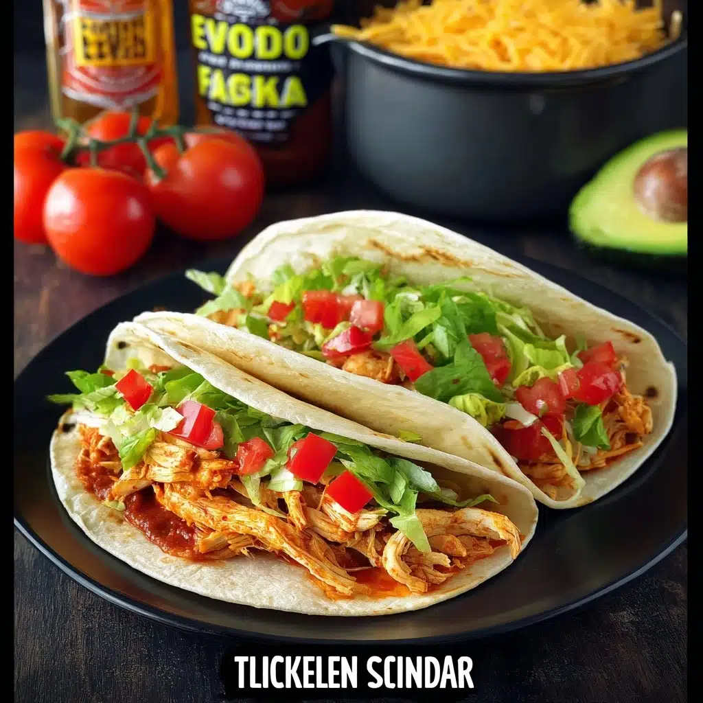 Chicken Enchilada Tacos Recipe - Recipe Image
