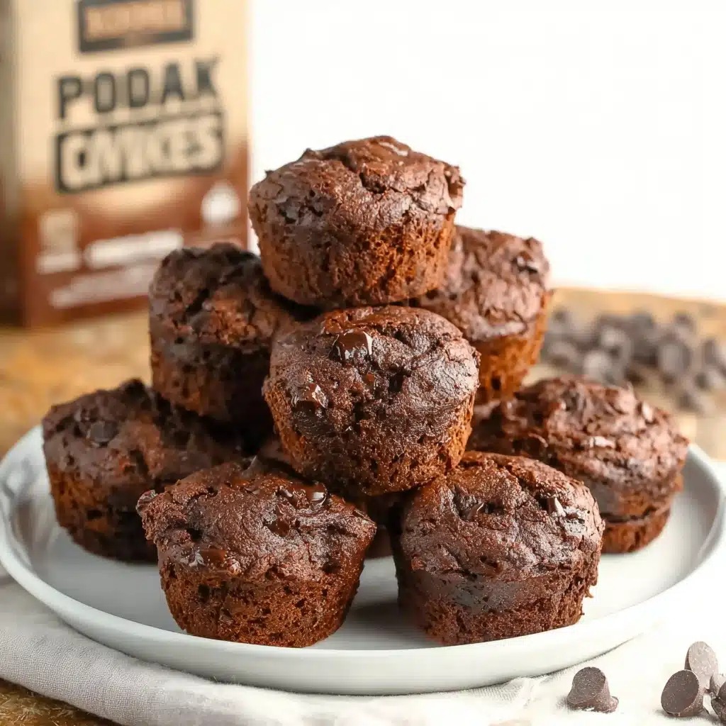 Dark Chocolate Kodiak Protein Muffins Recipe