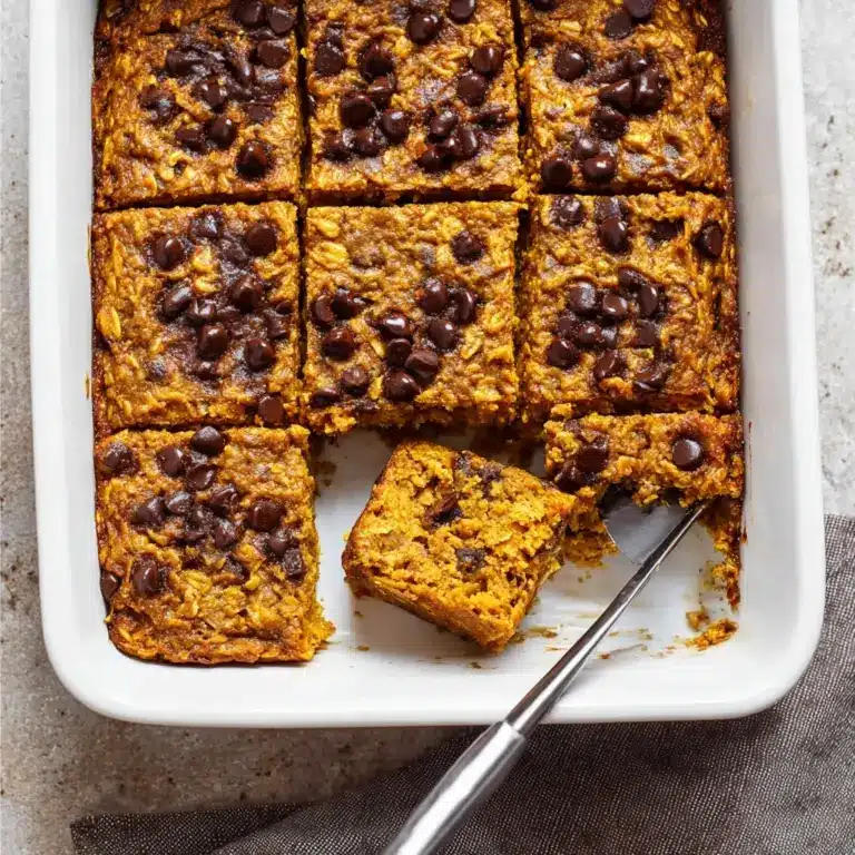 Pumpkin Baked Oatmeal Recipe