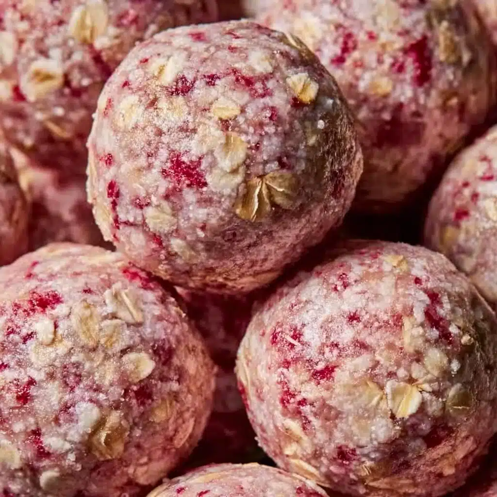 Strawberry Cheesecake Protein Balls Recipe - Recipe Image