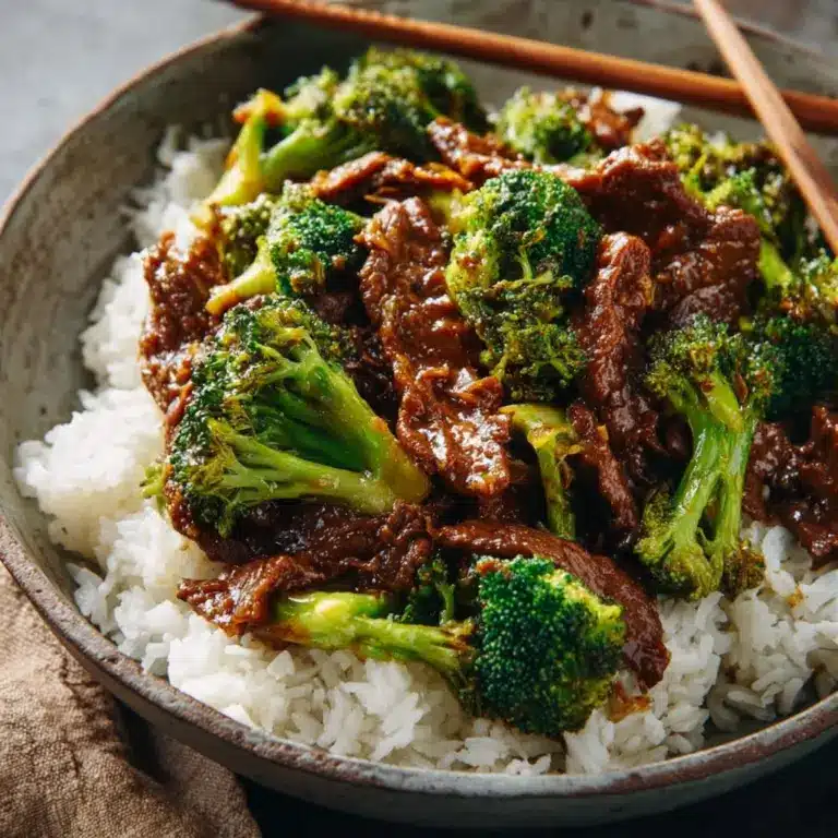 Chinese Beef and Broccoli Recipe