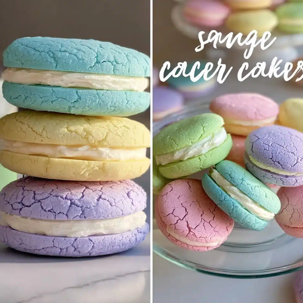 Pastel Sugar Cookie Sandwiches Recipe - Recipe Image