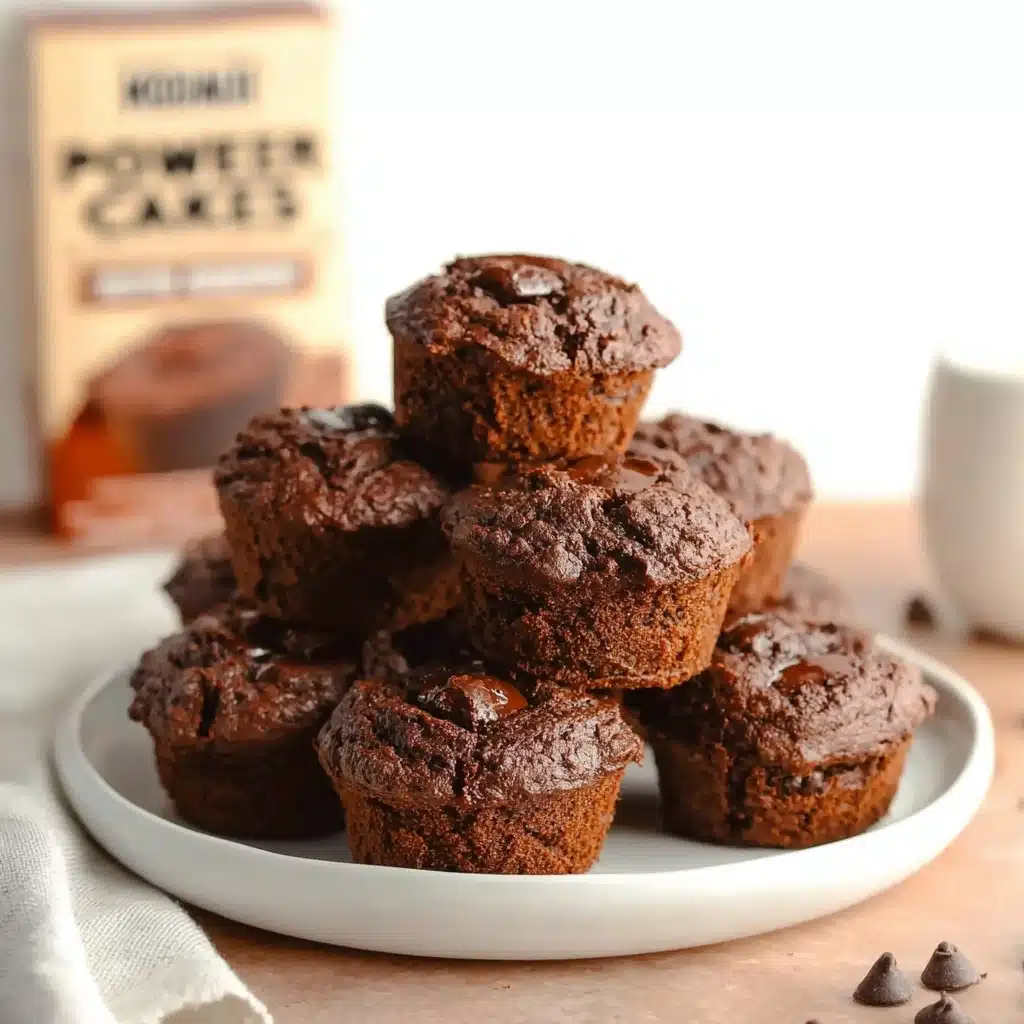Dark Chocolate Kodiak Protein Muffins Recipe - Recipe Image