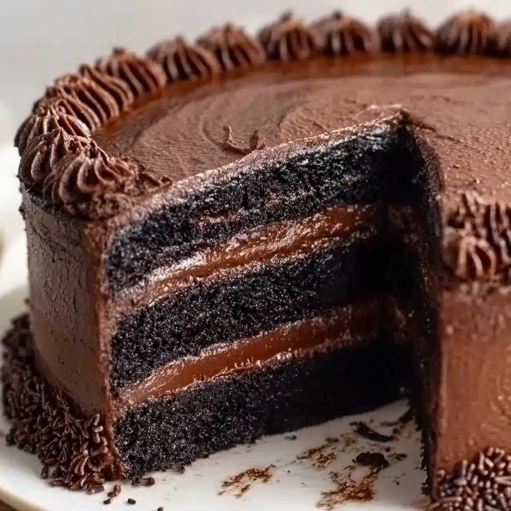 Decadent Chocolate Cake Recipe - Recipe Image