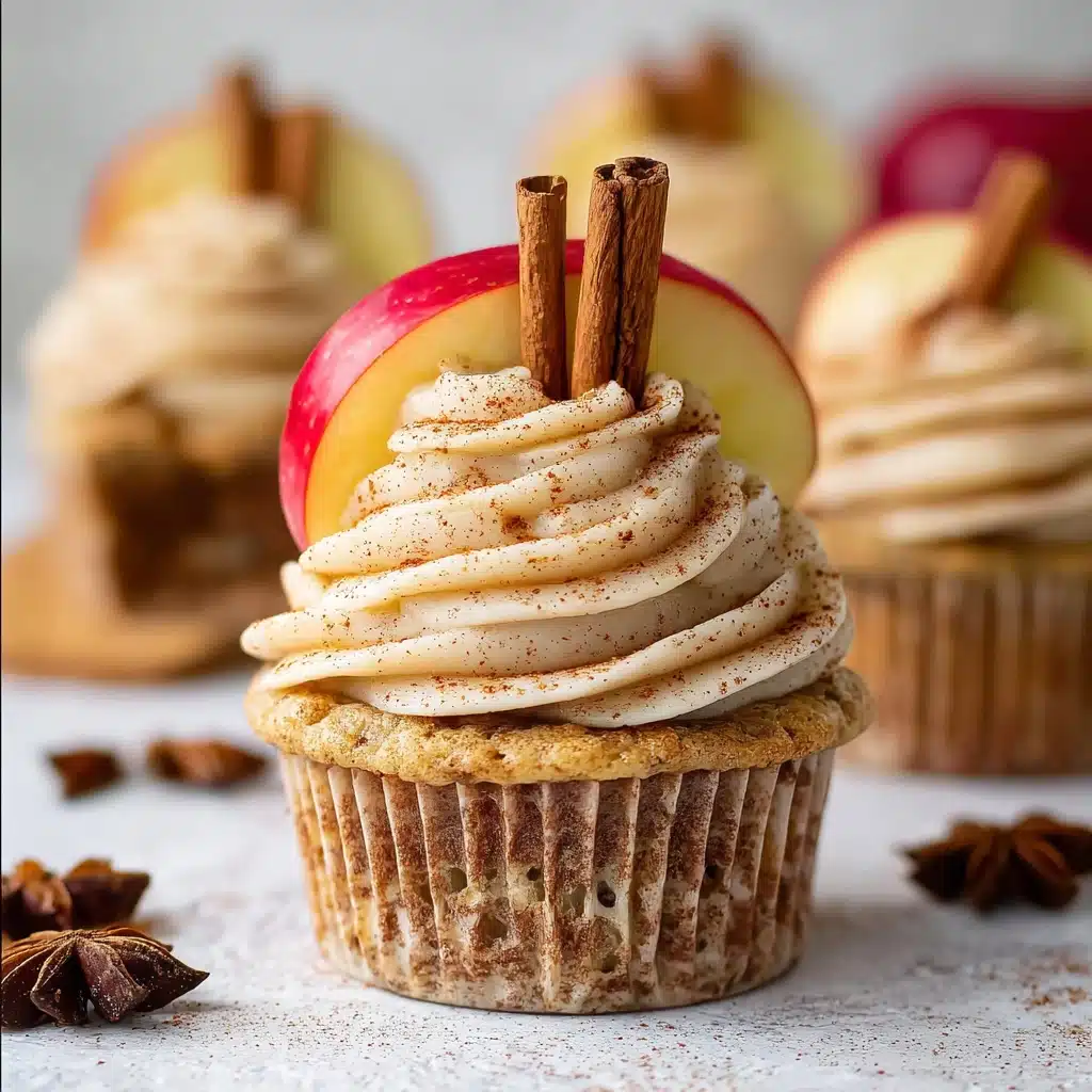Cinnamon Apple Cider Cupcakes - Alrightwithme Recipe - Recipe Image