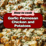 Garlic Parmesan Chicken and Potatoes Skillet Recipe