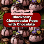 Forbidden Forest Blackberry Cheesecake Pops Recipe