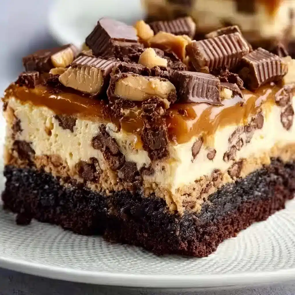 Snickers Poke Cake Recipe