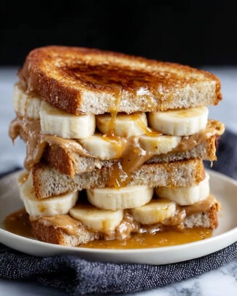 Honey Banana Grilled Cheese Sandwich Recipe