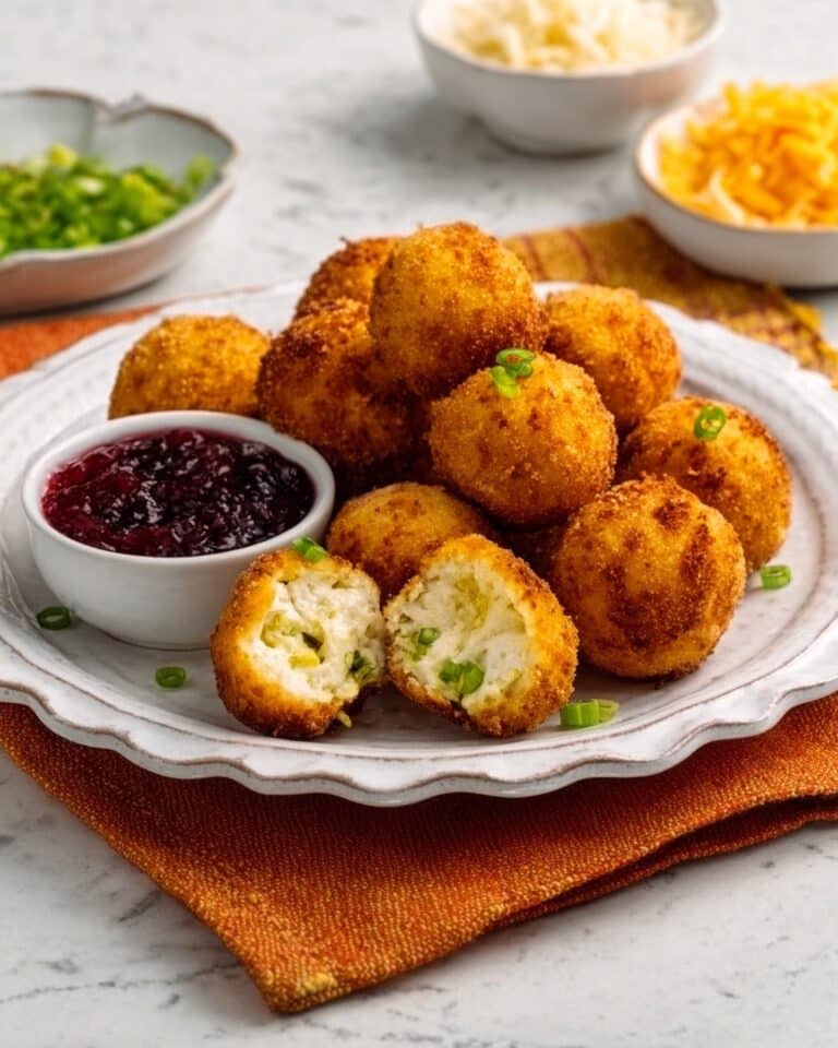 Air Fryer Mashed Potato Balls Recipe