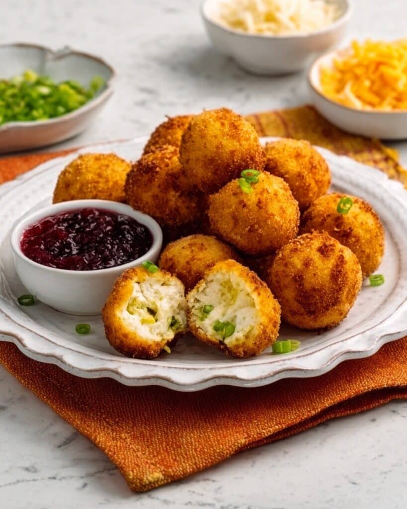 Air Fryer Mashed Potato Balls Recipe