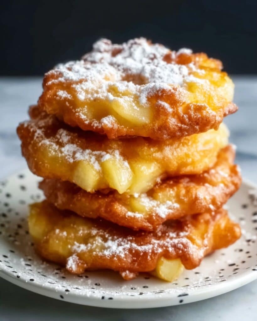 Crispy Air Fryer Apple Fritters Recipe
