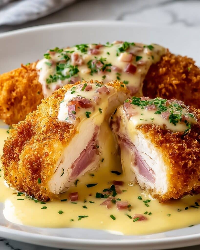 Creamy Chicken Cordon Bleu Recipe