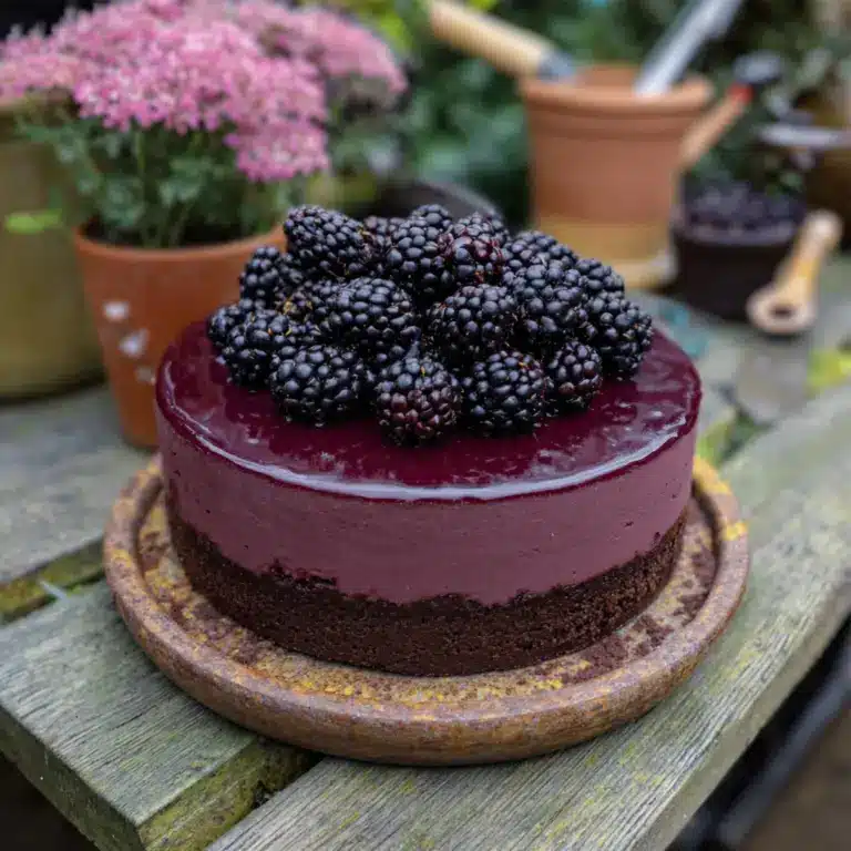 Blackberry Velvet Gothic Cake Recipe