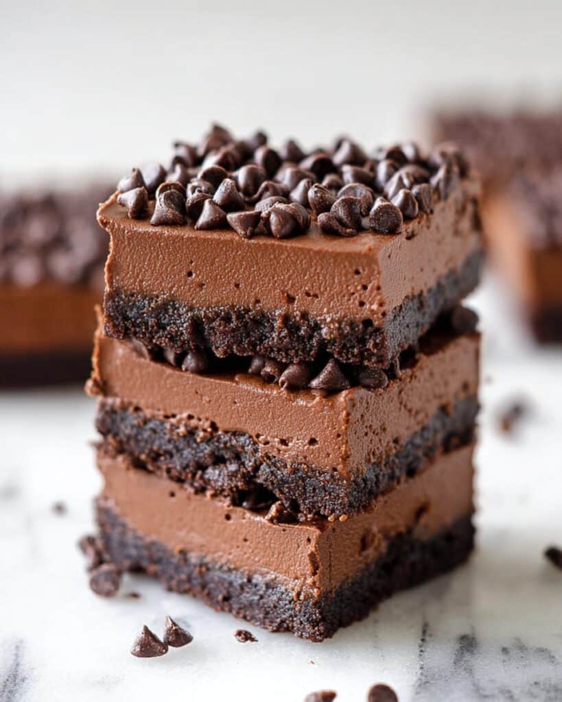 Decadent Chocolate Cheesecake Bars with Oreo Crust Recipe