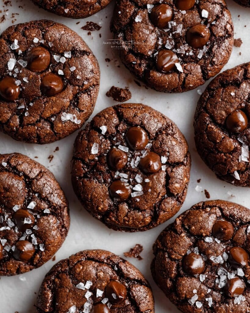 Salted Brownie Cookies Recipe