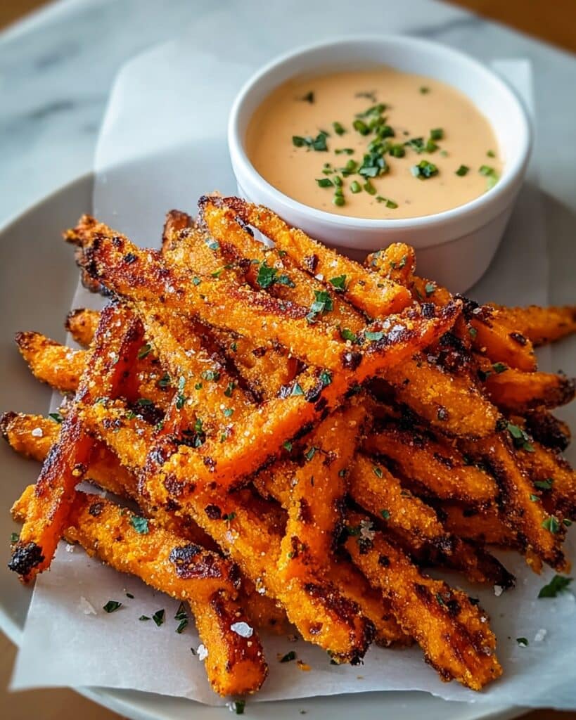 Crispy Oven Baked Sweet Potato Fries Recipe