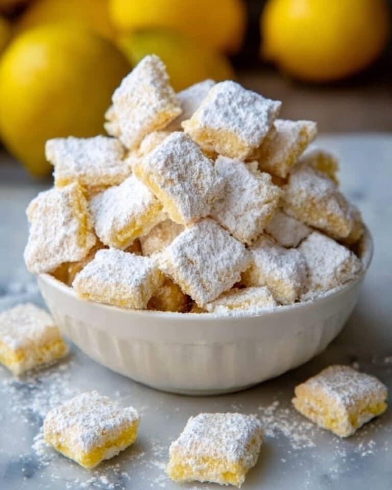 Zesty Lemonade Puppy Chow Snack Recipe