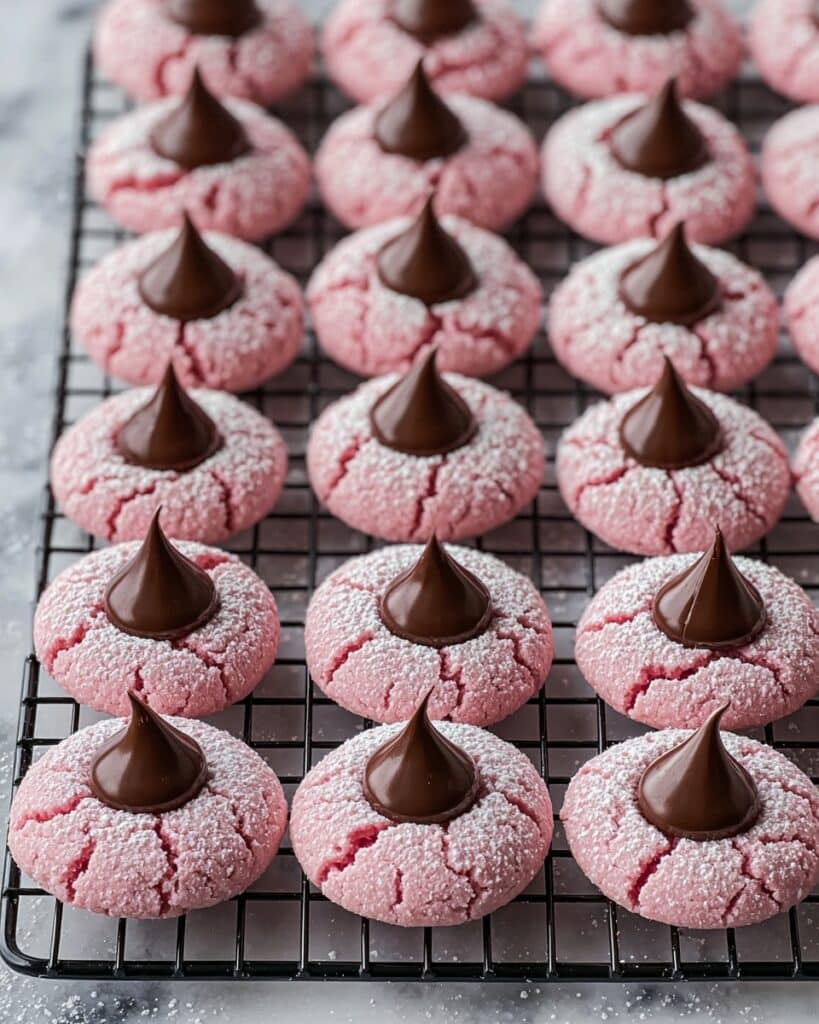 Strawberry Kiss Cookies Recipe