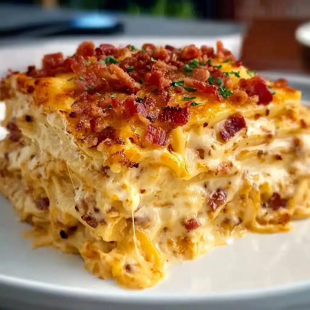 Spicy Southern Cheesy Chicken Spaghetti Casserole Recipe - Recipe Image