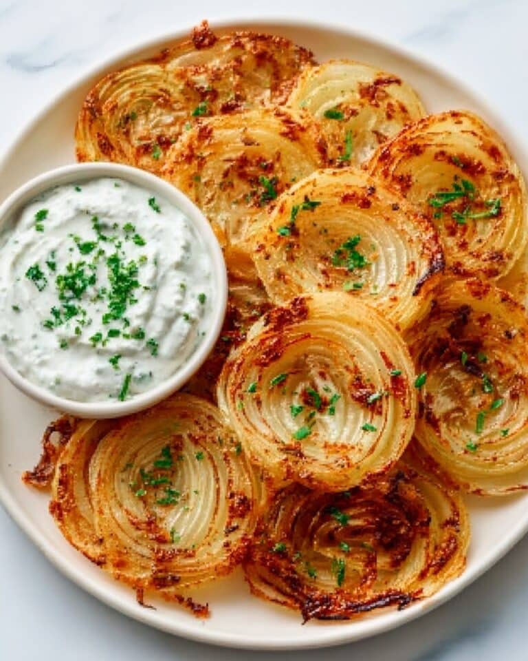 Crispy Onion Ring Chips Recipe