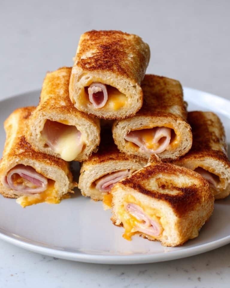 Delicious Grilled Cheese Roll-Ups Recipe