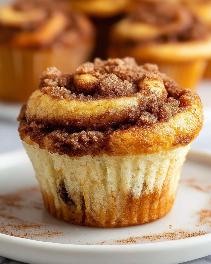 Cinnamon Roll Protein Muffins Recipe