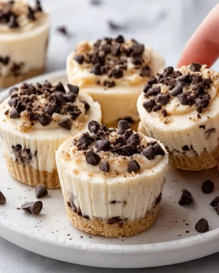 High Protein Yogurt Cookie Dough Cups Recipe