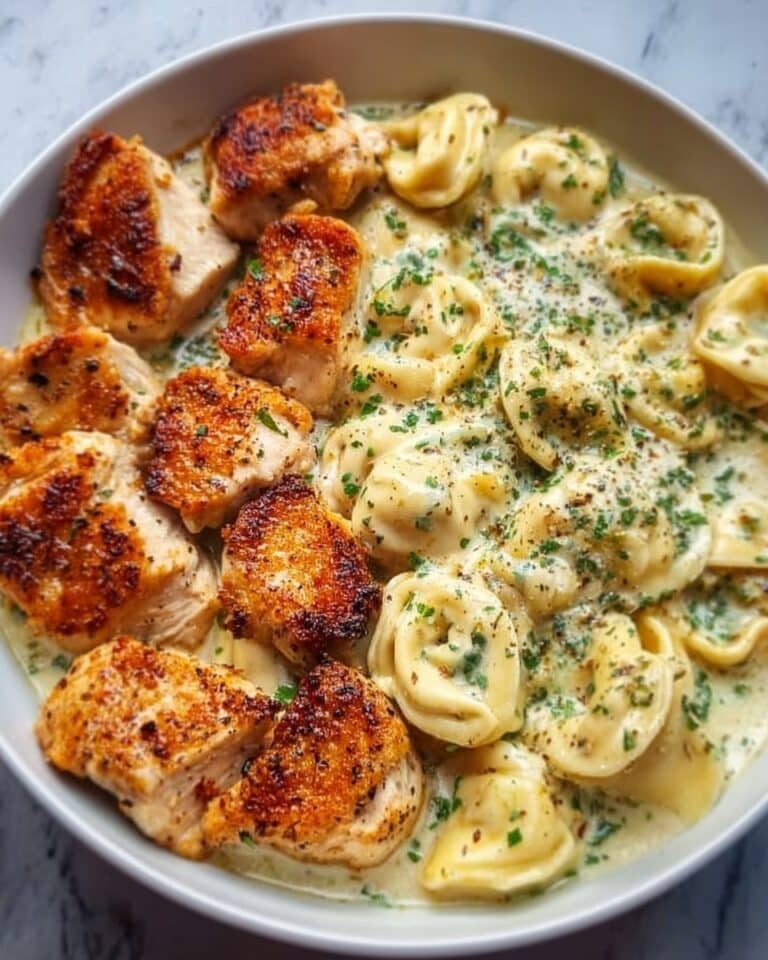 Creamy Cajun Chicken with Cheese Tortellini Recipe