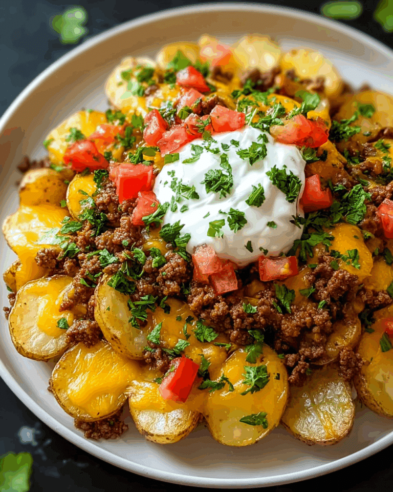 Cheesy Taco Potatoes Recipe