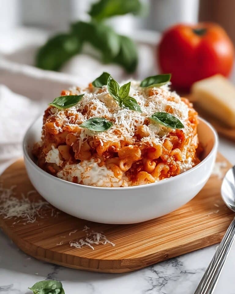 Creamy Cottage Cheese Chicken with Italian Cheese and Marinara Recipe