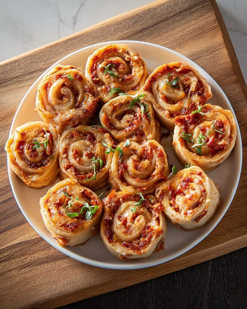Tortilla Pizza Rolls Recipe