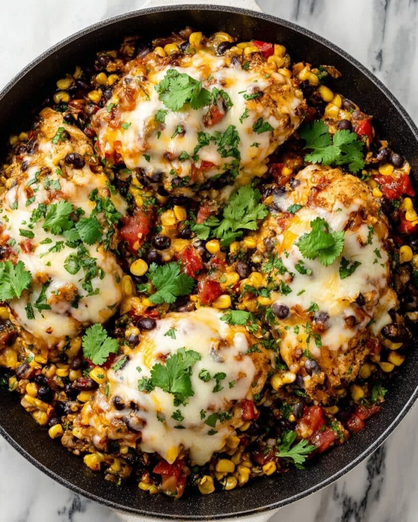 Santa Fe Chicken Skillet Recipe