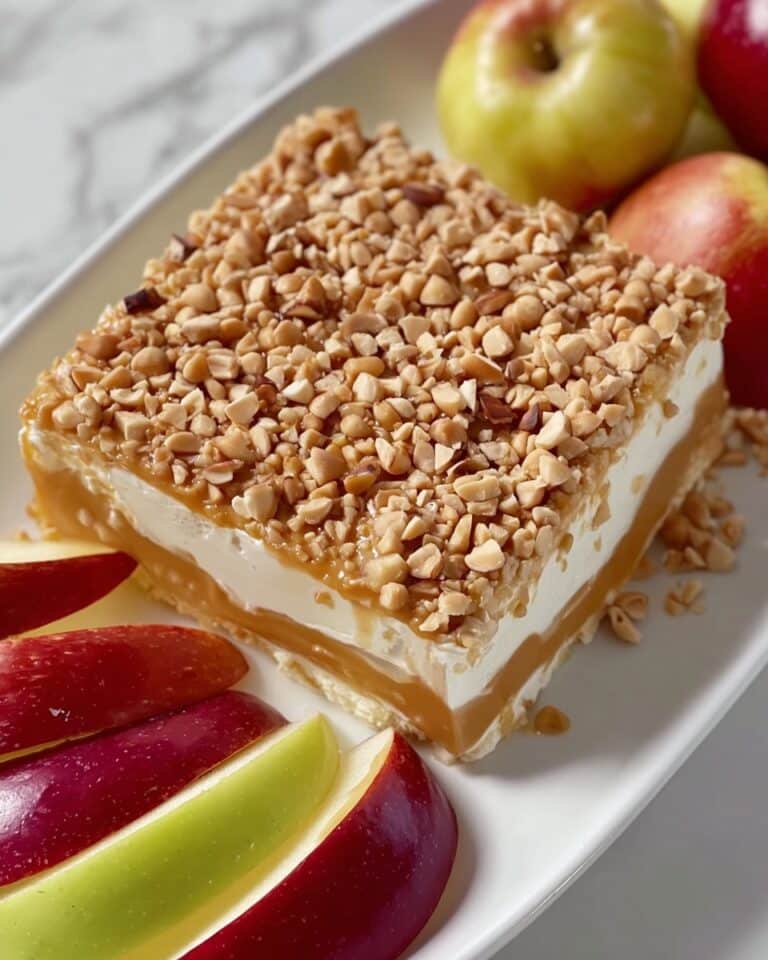 Creamy Caramel Apple Cheesecake Dip Recipe