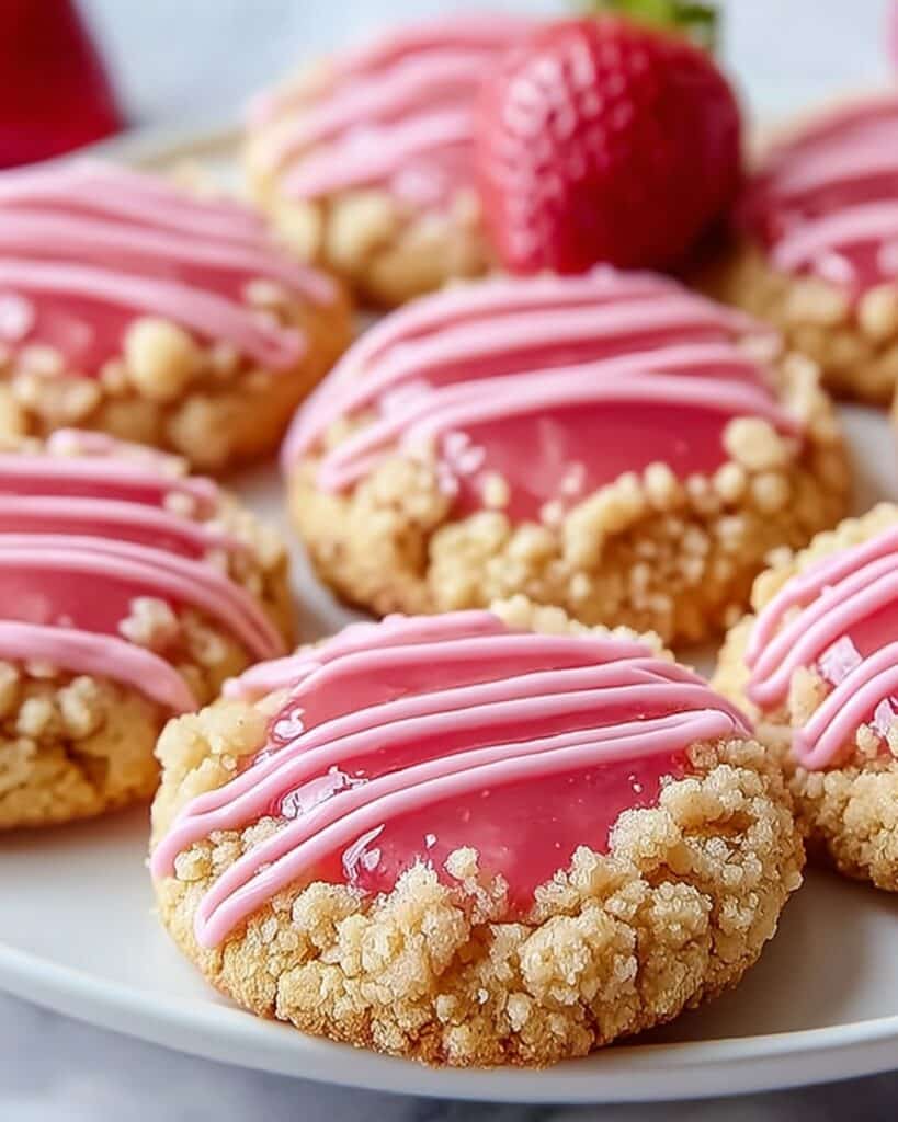 Strawberry Crunch Cookies Recipe