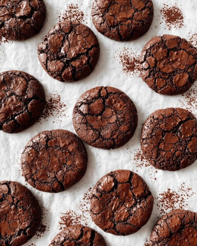 20 Minute Fudgy Chocolate Brownie Cookies Recipe