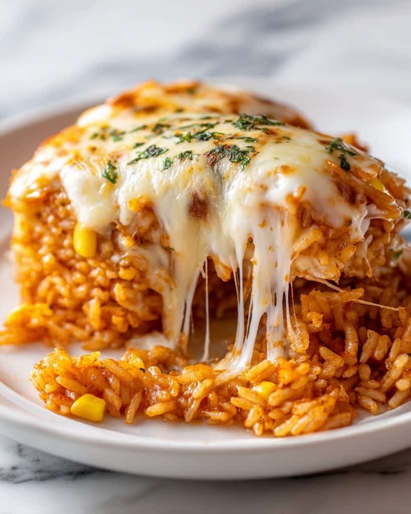 Chicken Enchilada Rice Casserole Recipe