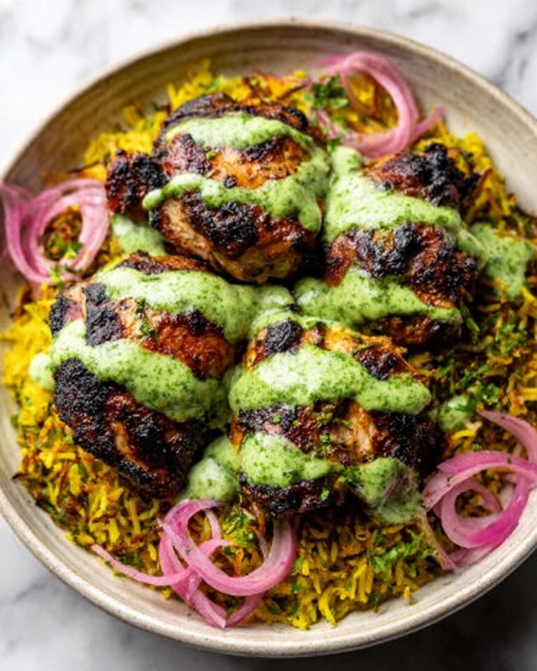 Peruvian Chicken and Rice with Green Cilantro Sauce Recipe