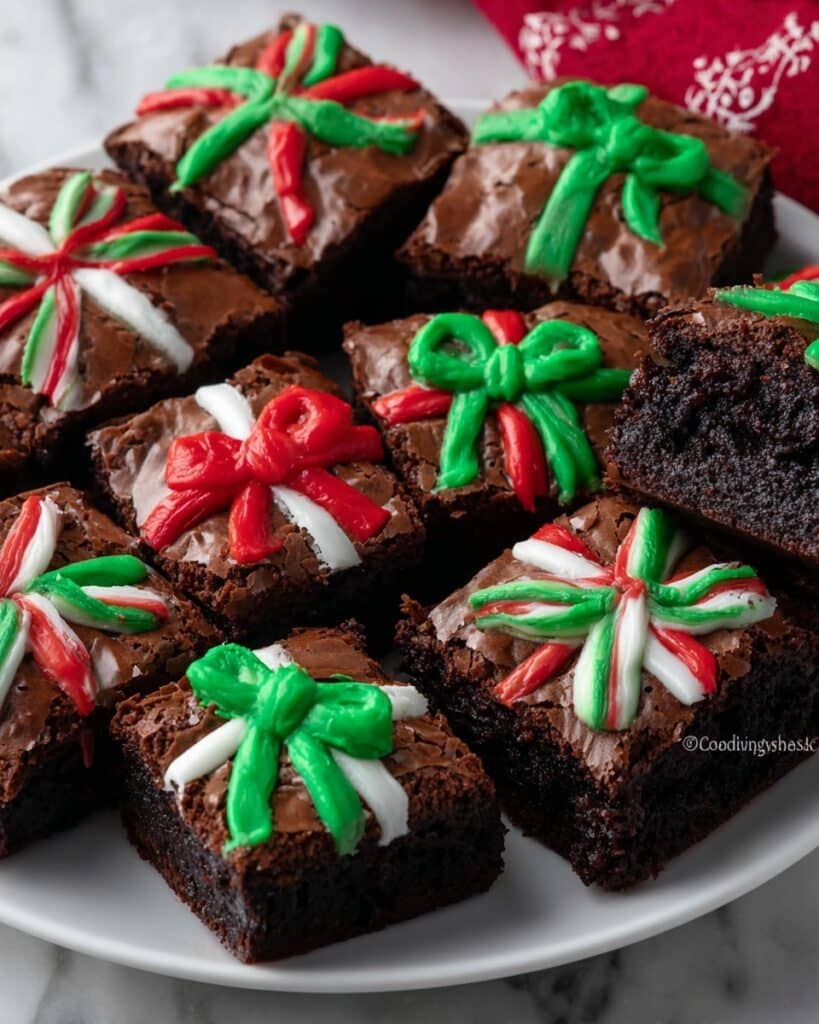 Christmas Present Brownies Recipe